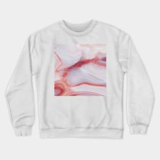 Marble Pattern Crewneck Sweatshirt